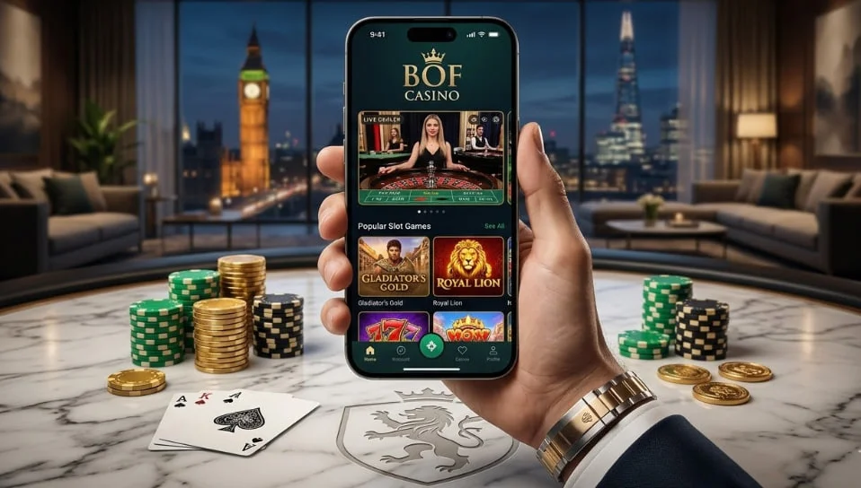 Bof Casino iOS: Premium UK App
